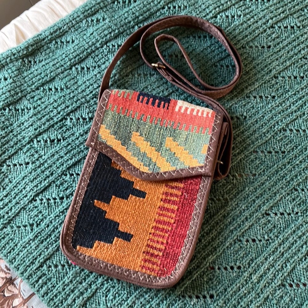Anthropologie Saddle Blanket Crossbody Bag-Like New!